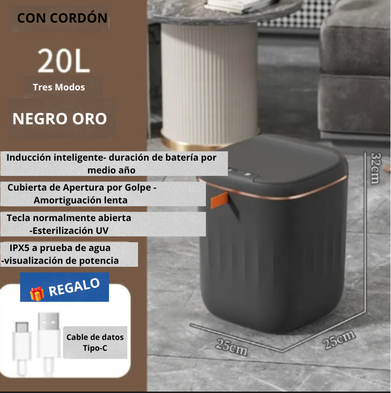 Basurero Inteligente Automático 20L