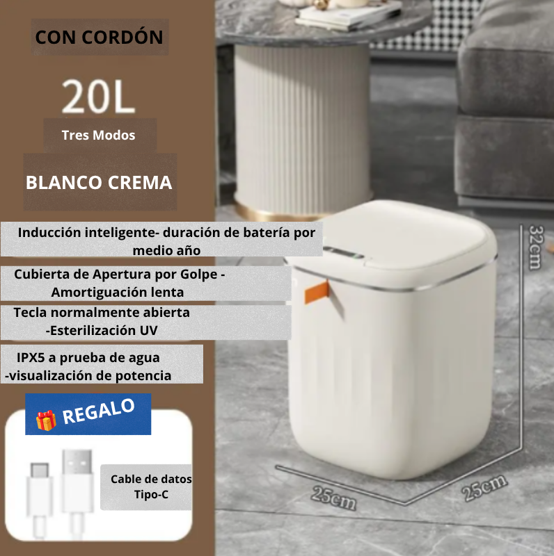 Basurero Inteligente Automático 20L