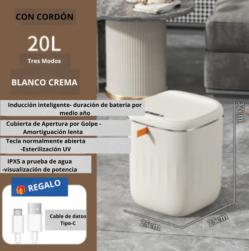 Basurero Inteligente Automático 20L
